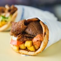 Greek Pita Beef