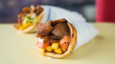 Greek Pita Beef